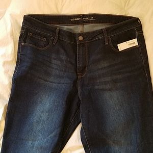 Old Navy Rock Star Mid-Rise Talle Jeans